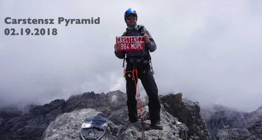 #NowClimbing Carstensz Pyramid (Indonesia's Tallest Peak)