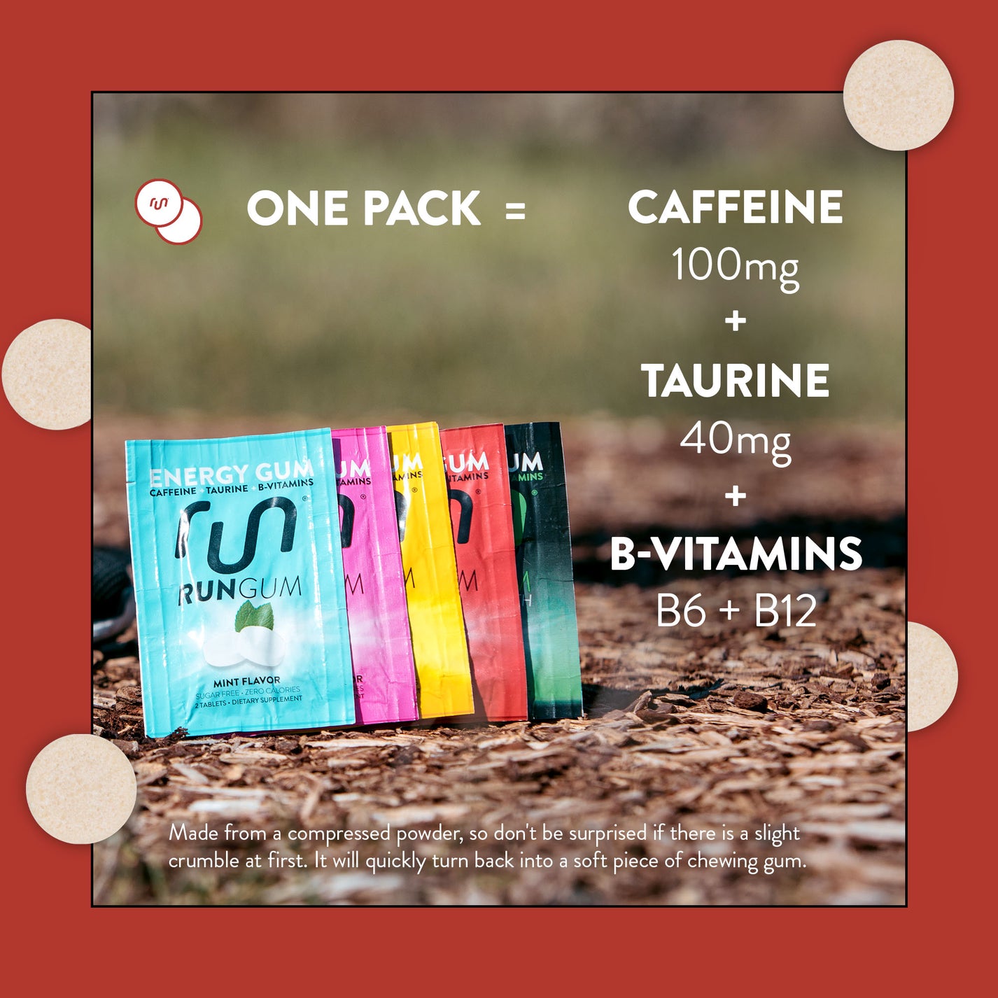 Cinnamon Caffeine Gum A Powerful Energy Supplement Run Gum